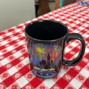 Disney aliens from Toy Story admiring the castle celebration mug